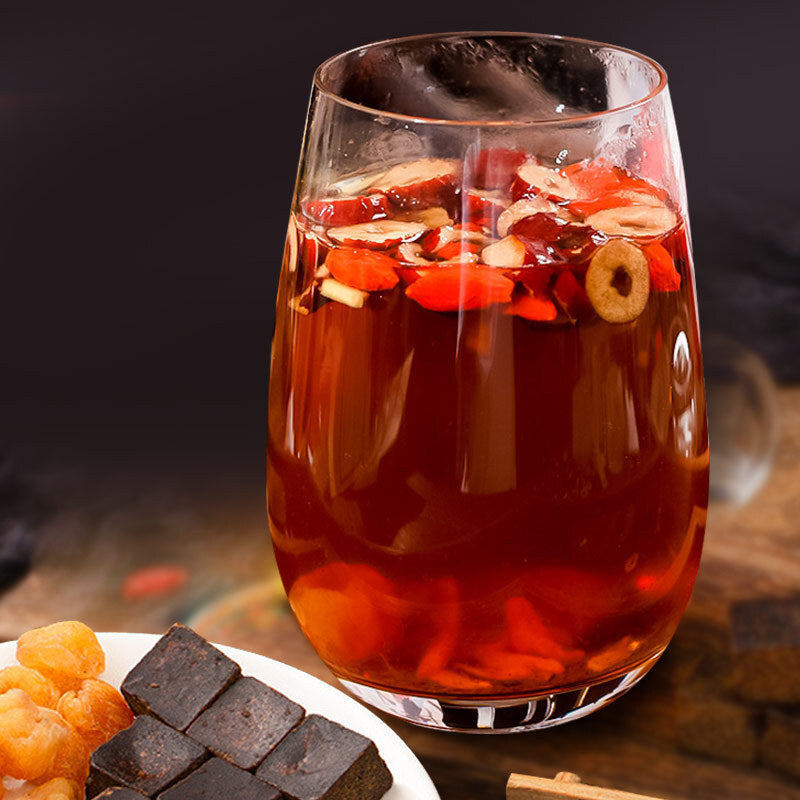 Brown Sugar Ginger Red Date Tea Rose Black Sugar for Women's Wellness 150g Main image
