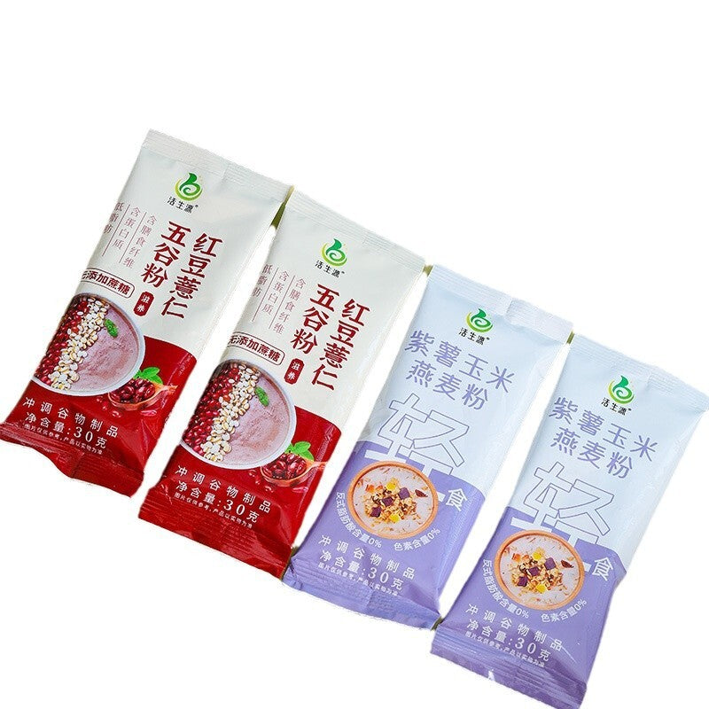 Sweet Potato  orn Sugar-Free Red Bean Job's Tears Five Grains Powder with Purple Main image