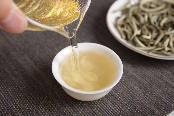 500g Puerh Tea Raw Tea White Hair Silver Needle Single Bud White Tea Loose Tea