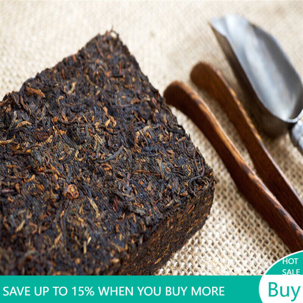 Promotion 200g Ripe Pu'er Chinese Puer Tea Brick tea Old Shu Pu-erh Ancient Tree