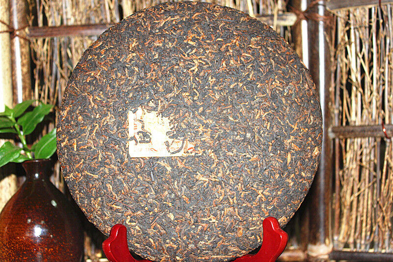 357g Yunnan Puerh Tea Ripe Tea Pu'er Tea Cakes Healthy Drink Main image