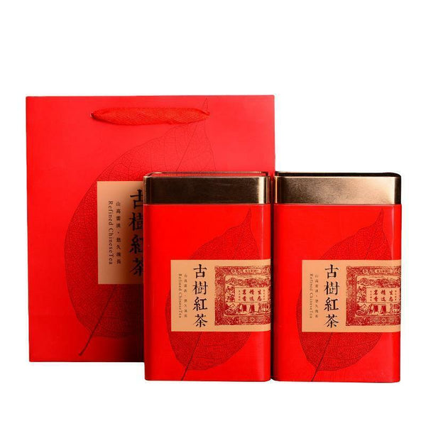 TeaAncient Tree Iron Canned Loose Leaf Black Tea Natural 500g Yunnan Dian Hong Tea