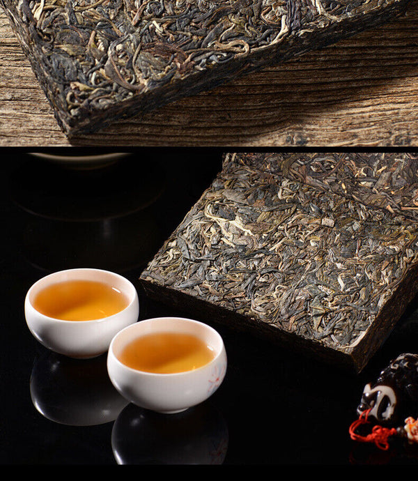 Yunnan Pu'er Raw Tea Icelandic Raw Tea Brick 250g Old Tea Brick