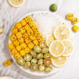 Cold Brewed Tea Triangular Tea Bags Fruit Infusion Kumquat Lemon Passion Fruit