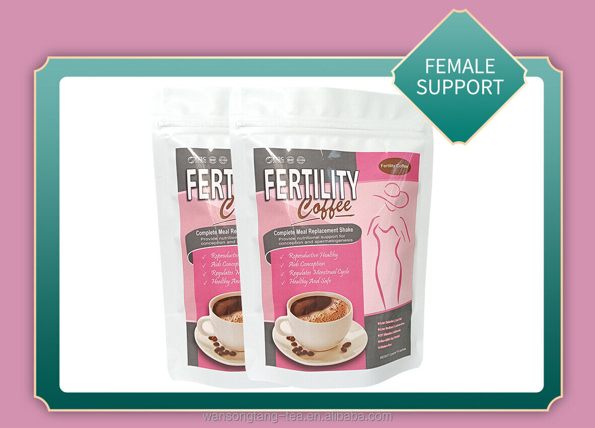 Maca Fertility Coffee Natural herb detox Healthy Instant Fertility Coffee 10g*20