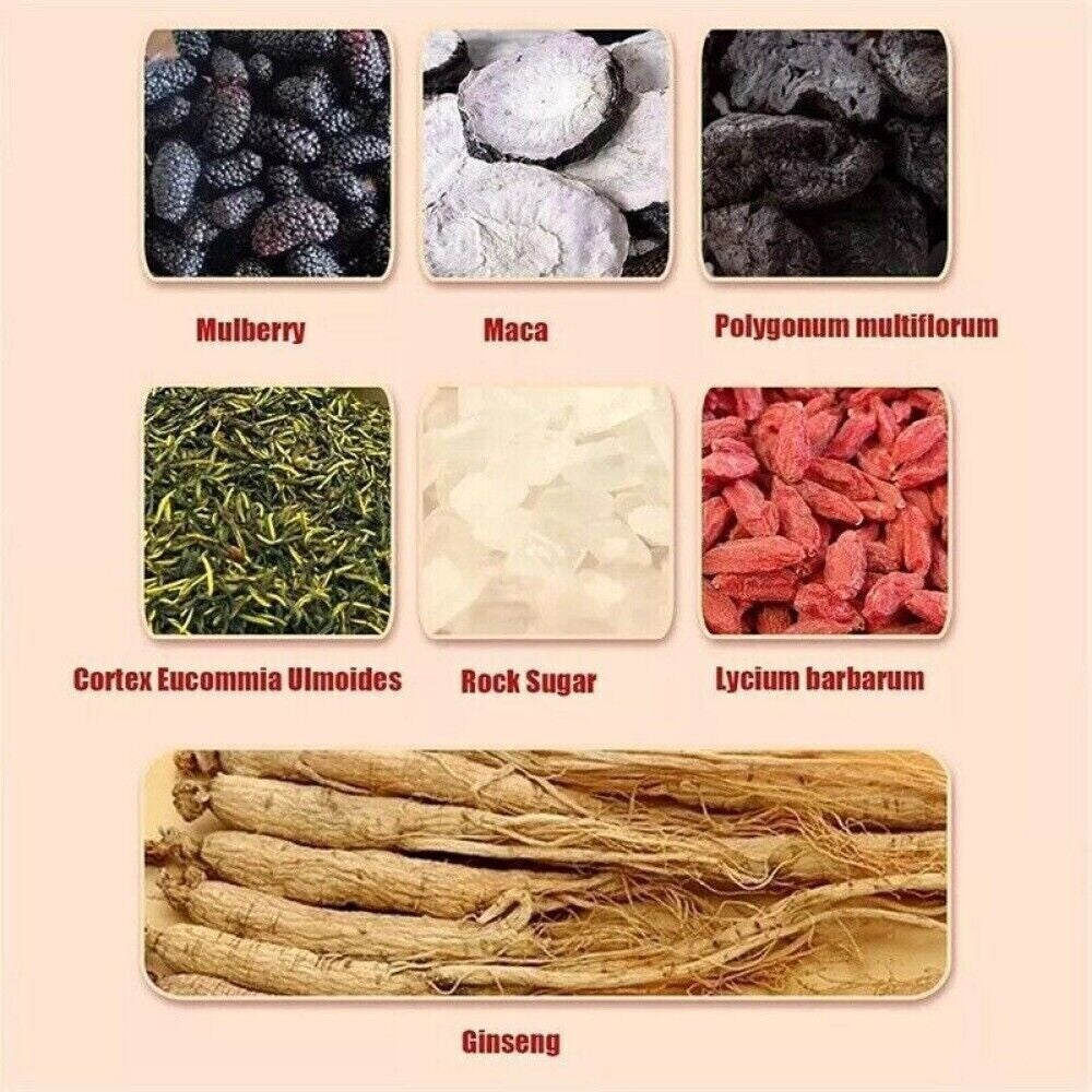 3Pack Kidney Tea Ginseng Six Treasure Chinese Herbal