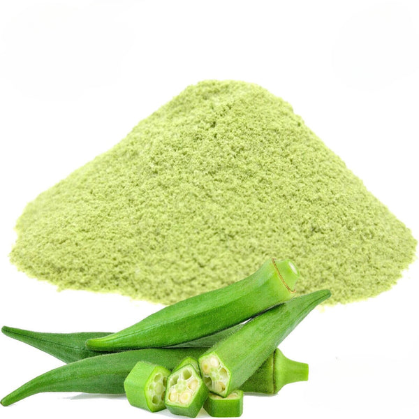 naturbelassenes Bio-Pulver aus getrocknetem Okra/Frauenfinger für Suppen