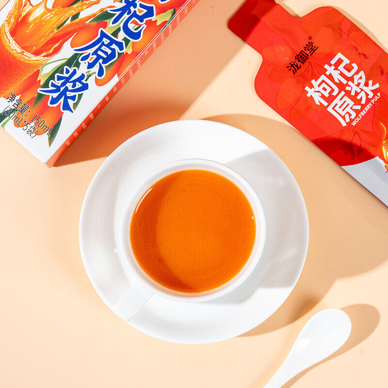 Ningxia Goji Berry Puree,Sea Buckthorn, Black Goji,Mulberry, and Blueberry Juice