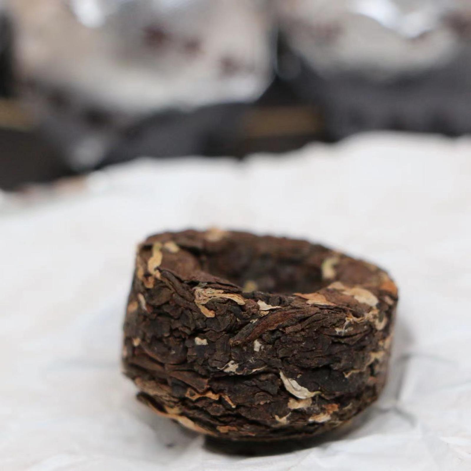 500g Yunnan Chrysanthemum Pu-erh Mini Tuo Tea Ripe Smooth Sweet