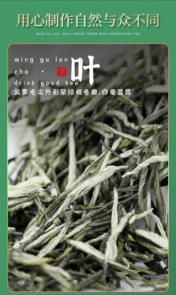 Minggulan Yunwu Maojian Tea Green Tea Spring Good Tea Stir-fried Young Buds 76g