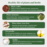 Weight Loss Natural Herbal Diet Bulletproof Coffee 15g*12 Slimming Enzyme Coffee