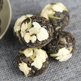 Handcrafted Pu-erh Raw Tea Small Tuocha Ancient Tree Jasmine Tea Dragon Pearls