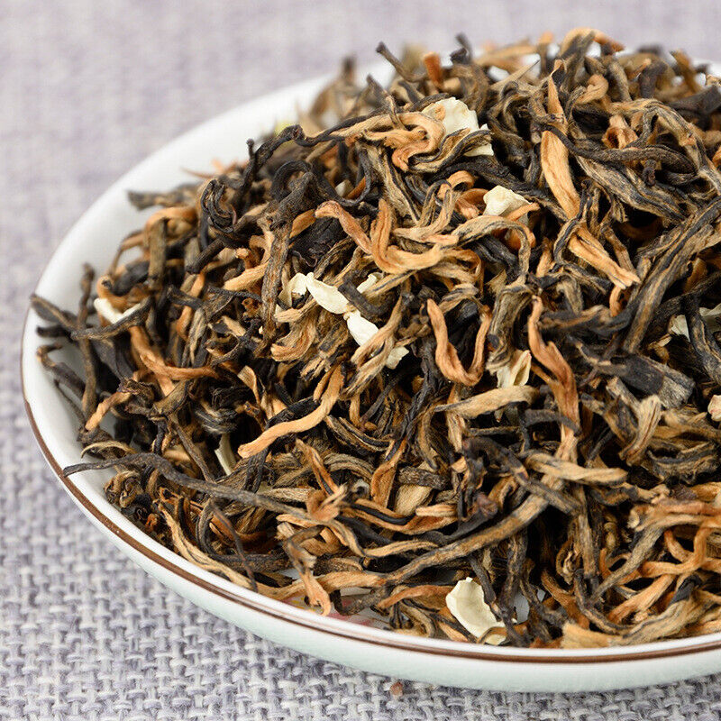 Yunnan Tea Jasmine Dian Hong Tea Jasmine Mao Feng Dian Hong Tea 100g 3.5 Oz Main image