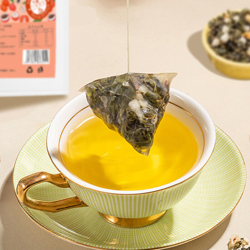 Healthy Lychee Oolong Tea Bags: Cold & Hot Brew, Herbal Drink