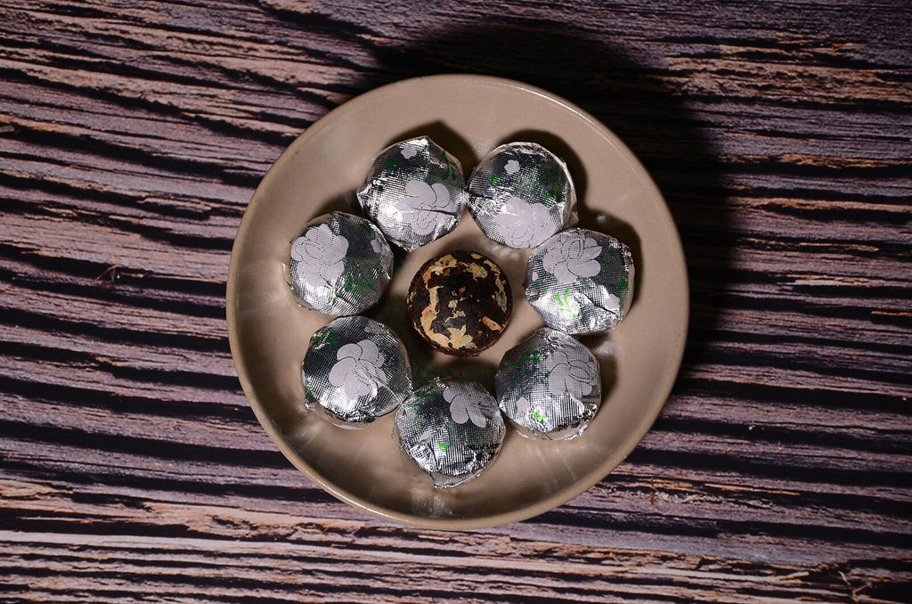 Yunnan Small Tuo Tea Jasmine Mini Small Tuo Tea Puerh  Ripe Tea 500g