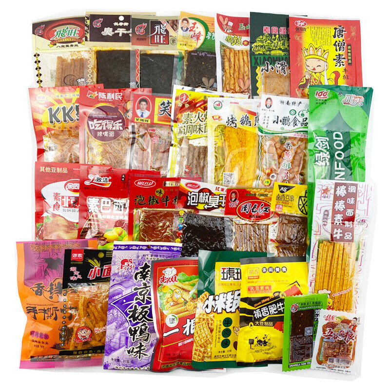 Chinese Specialty Snack Gift Pack - Spicy Strips & Childhood Favorites