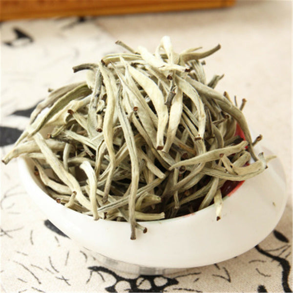 Weißer Tee Organic Bai Hao Yin Zhen Silver Needle White Loose Leaf Buds Tea