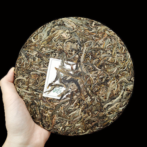 357g Yunnan Pu'er Tea Cake Lao Man'e Early Spring Tea Sweet Rhythm Pu'er Raw Tea