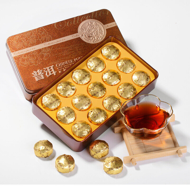 Yunnan Pu'er Ripe Tea Glutinous Rice Fragrant Tuo Small Tuo Tea 15pcs 75g Main image