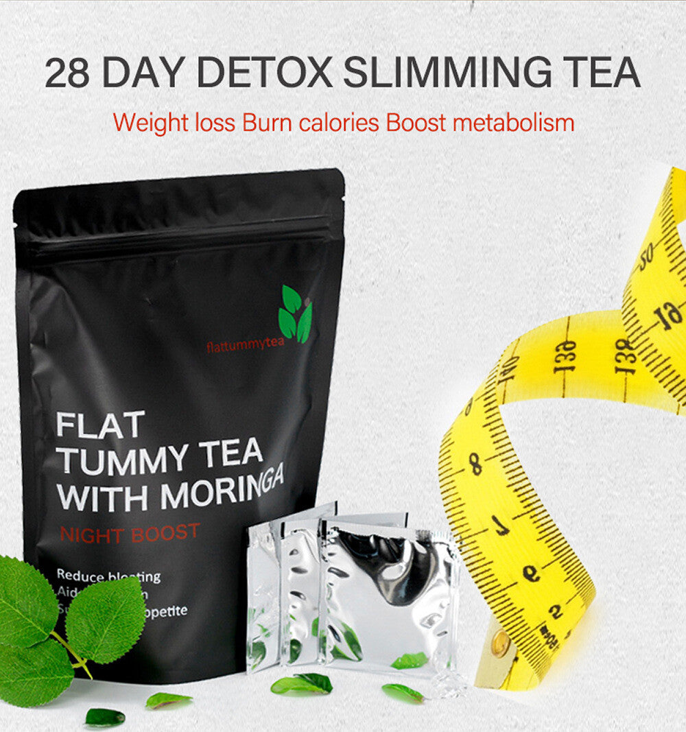 All Natural Flat Tummy Tea with Moringa Herbal Tea 3g*28 bags Secondary image