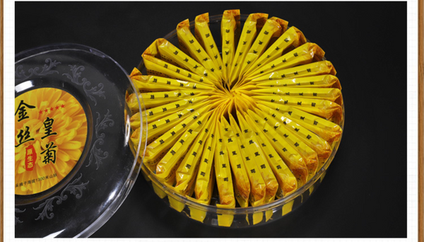 Golden silk chrysanthemum a cup of tribute chrysanthemum Wuyuan flower tea 30