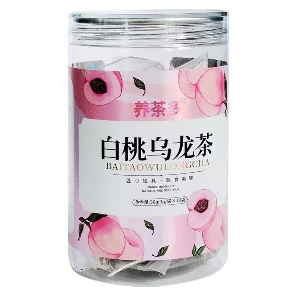 White Peach Oolong Tea 30g 10 Bags Natural Fruity Flavor Premium Main image