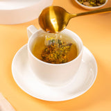 Green Gold Wellness Tea, Jasmine, Honeysuckle, and Gardenia Healthy Drink