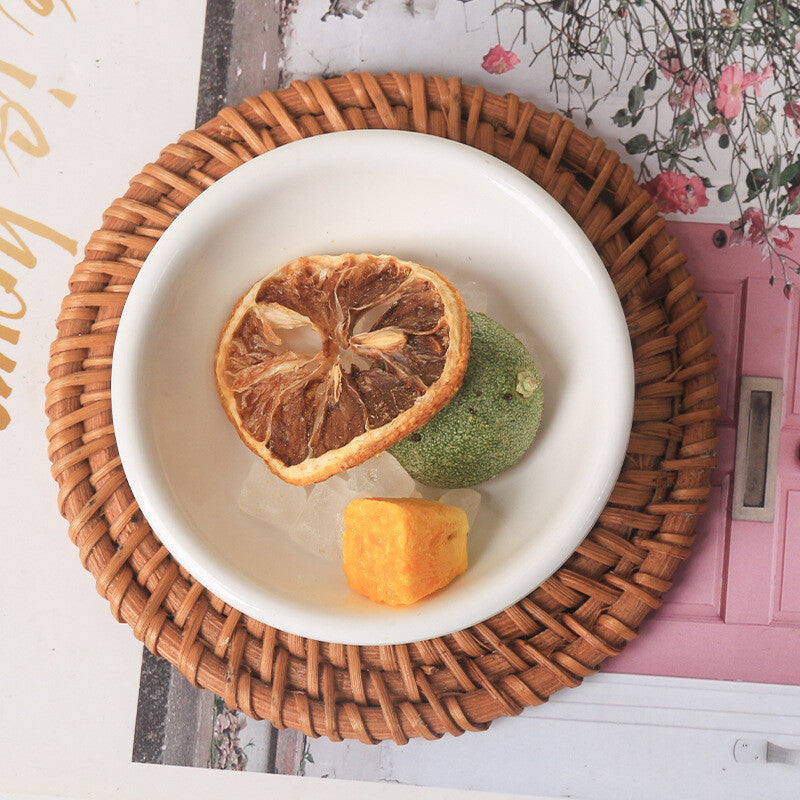 Green Tangerine Lemon Passion Fruit Tea Summer Cold Brew Kumquat Lemon Tea