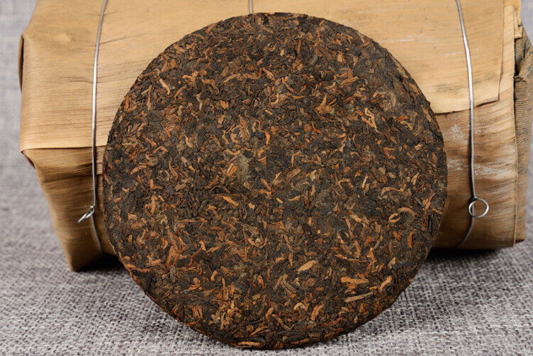 Yunnan Pu'er Tea Ancient Tree Ripe Tea Cake 100g Ripe Tea Ancient Tree Ripe Tea