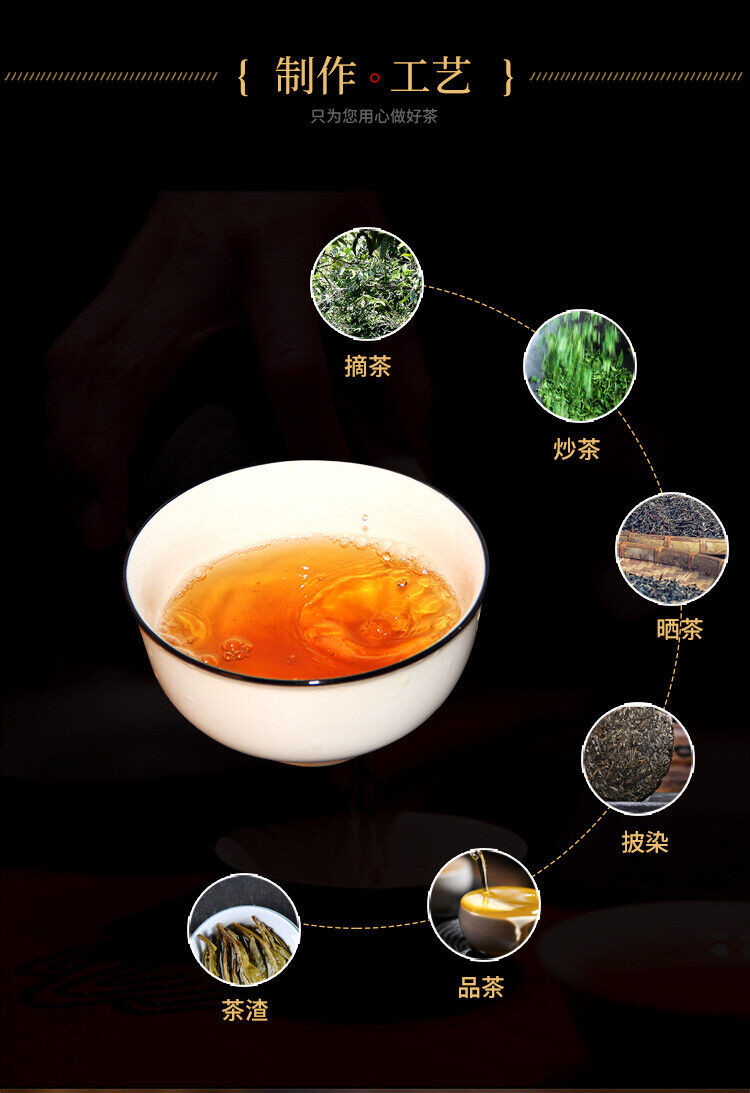 Yunnan Yiwu Pu'er Tea Cake Ancient Tree Raw 357g Pu'er Tea Cake