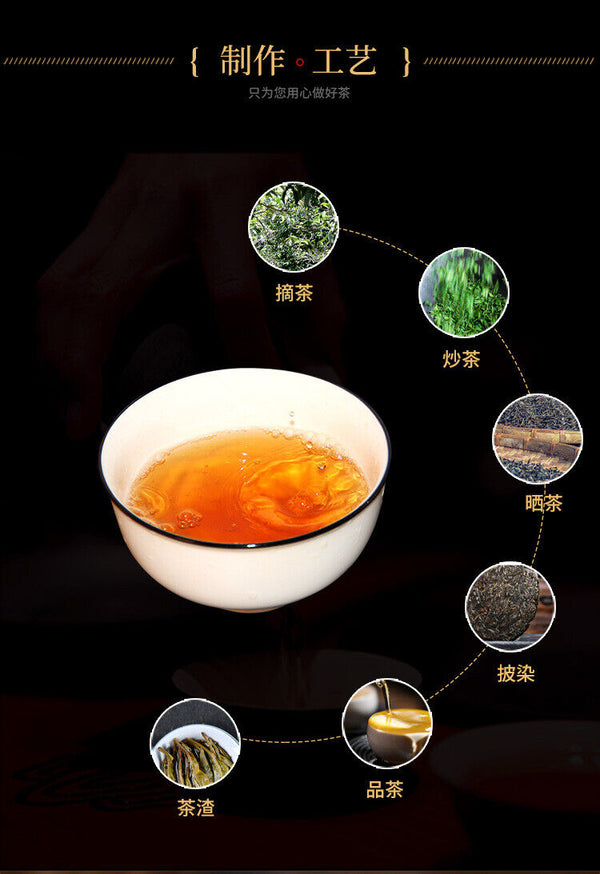 Yunnan Yiwu Pu'er Tea Cake Ancient Tree Raw 357g Pu'er Tea Cake
