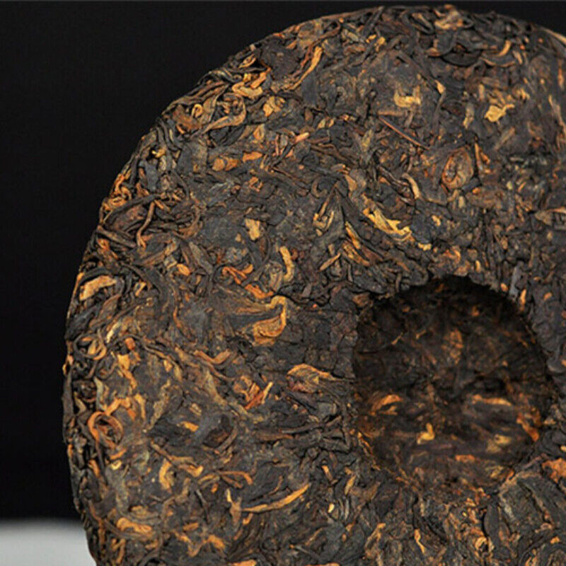 357g Hu Po Chun Ripe Puer High Quality Yunnan Old Comrade Haiwan Shu Pu Er Tea