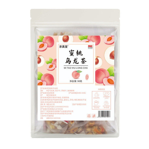 White Peach Oolong Tea Bags 30 Count Fruity Herbal Blend