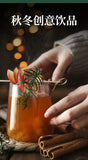 Apple Cinnamon Black Tea Bags Winter Spiced Drink Infusion Women's Wellness
