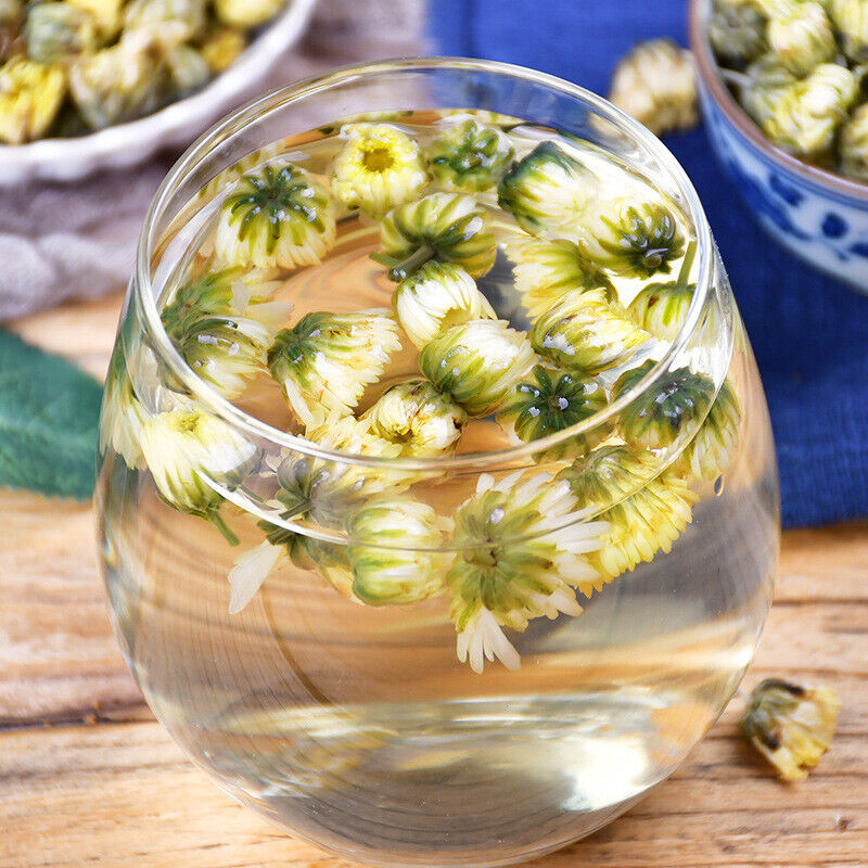 Organic Infused Chrysanthemum Tea, Premium Quality Herbal Flower Tea, 45g*2