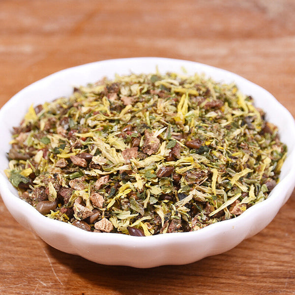 Chrysanthemum Cassia Seed Tea for Night Recovery in Brown Paper Bags