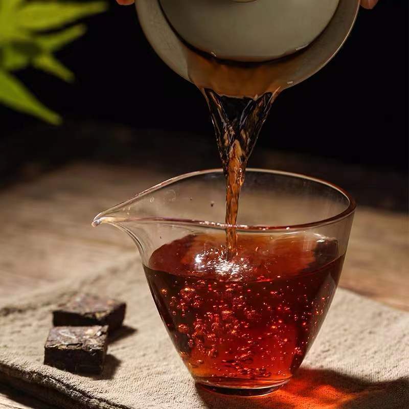500g Aged Glutinous Rice Fragrant Ripe Pu'er Xiaotuo Tea Premium Mini Brick