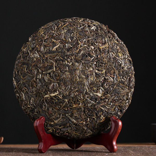 357g Yunnan Pu'er Tea Bulang Mountain Raw Cake Big Old Tree Seven Seeds Cake