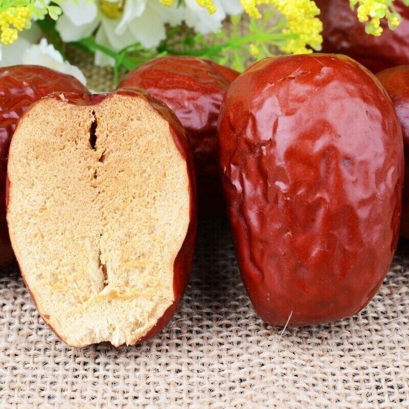 Organic Dried Red Dates 250g Spring Jujube Healthy Green Herbal Food