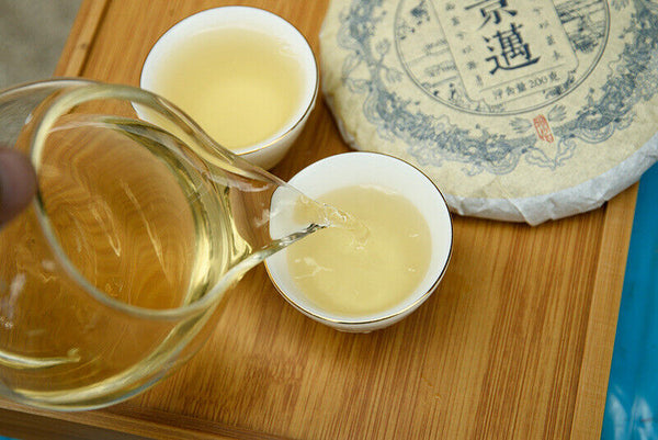 Yunnan Pu'er Tea Jingmai Mountain Raw Tea Cake Orchid Scented Raw Tea Cake 200g