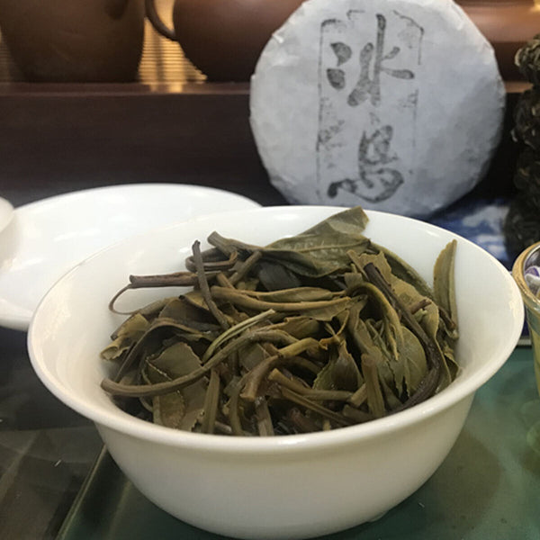 Premium Icelandic Puer Tea Cake 100g Yunnan Organic Certified Raw Pu-Erh Tea