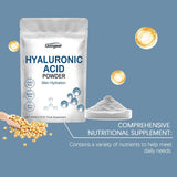 Googeer Hyaluronic Acid Powder Skin Hydration Joint Vegan
