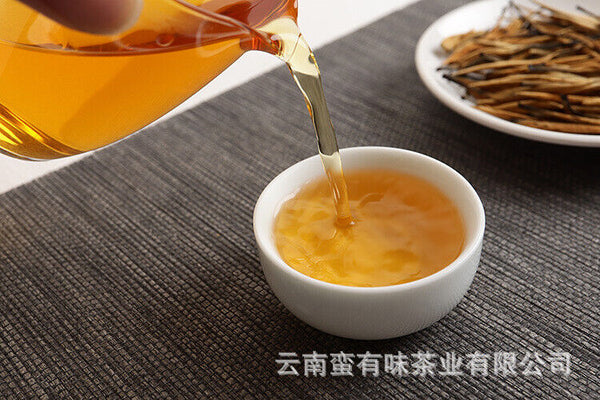 500g Yunnan Yunnan black tea Fengqing big gold needle honey golden needle tea