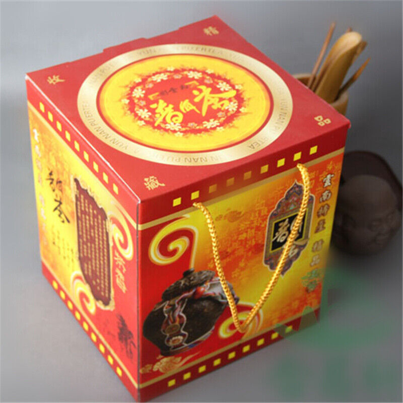 Craft Pu'er Teedosen Premium 800g Organischer Grüner Tee Yunnan Puerh Roher Tee