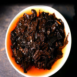 357g No.tea tree Yunnan Ripe Puer Tea Black Tea Puerh Cake Ancient Pu-erh