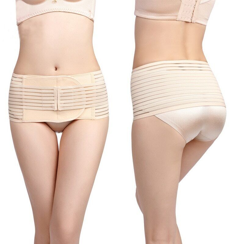 Women Body Shaper Postpartum Pelvic Recovery Shaper Fat Burner Trainer Underwear