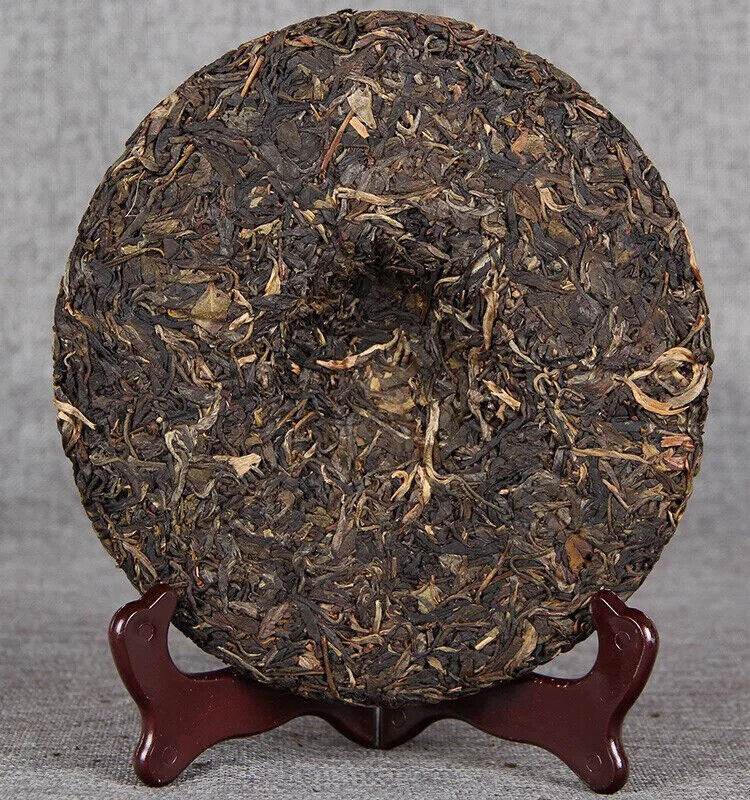 Premium Pu'er Tea 357g Yunnan Nannuoshan Arbor Qiziyuan Tea Aged Raw Tea Cake
