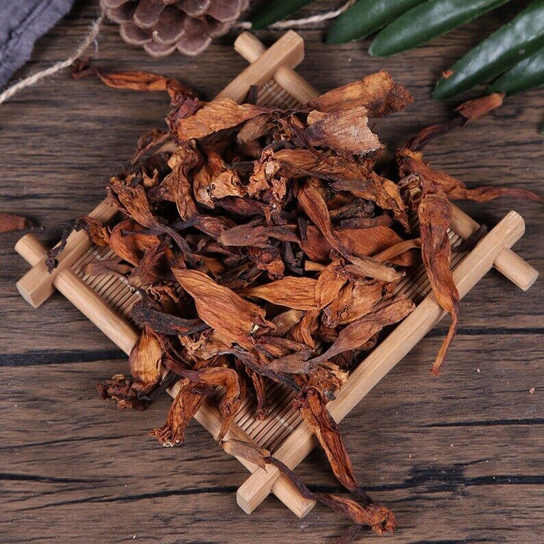 Dried Chinese Trumpetcreeper Flower Tea Campsis Grandiflora Makes A Healthy Tea Secondary image