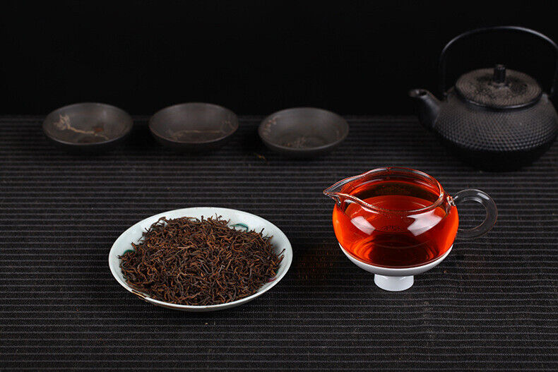 500g Yunnan Pu'er Tea Menghai Spring Tea Golden Buds Ripe Tea Loose Tea