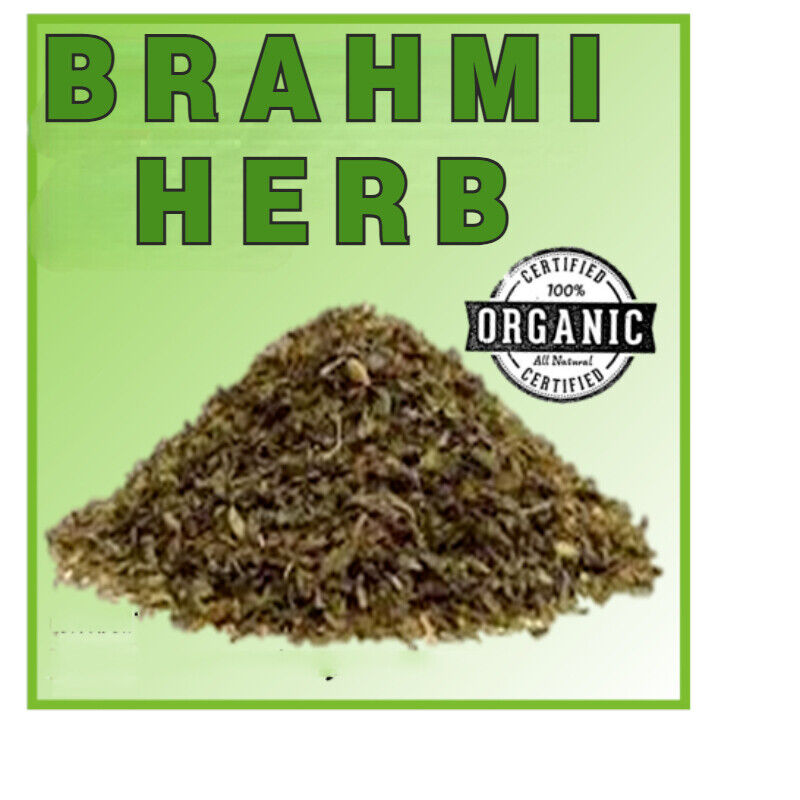 BACOPA / BRAHMI LEAF 100% Certified Organic (Bacopa monnieri) PREMIUM HERB250G Main image